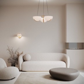 Подвесная люстра Eurosvet Emisfero 50083/3 LED золото в Нытве - nytva.ok-mebel.com | фото 4