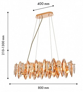 Подвесная люстра Favourite Glans 4719-8PC в Нытве - nytva.ok-mebel.com | фото 4