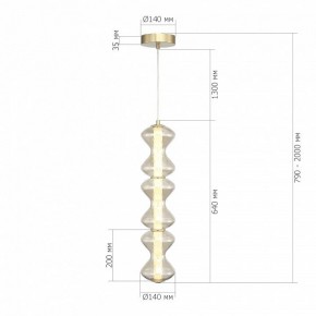 Подвесная люстра ST-Luce SPINE SL6136.213.01 в Нытве - nytva.ok-mebel.com | фото 4