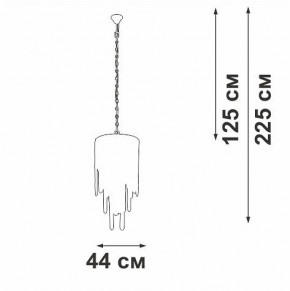 Подвесная люстра Vitaluce V5885 V5885-9/7 в Нытве - nytva.ok-mebel.com | фото 3