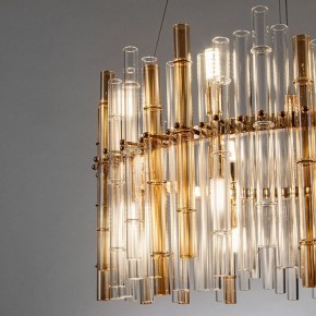 Подвесной светильник Arte Lamp Crystalla A4111LM-16GO в Нытве - nytva.ok-mebel.com | фото 3