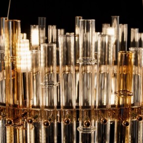 Подвесной светильник Arte Lamp Crystalla A4111LM-16GO в Нытве - nytva.ok-mebel.com | фото 6