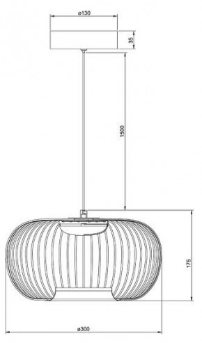 Подвесной светильник Arte Lamp Flare A3527SP-12BK в Нытве - nytva.ok-mebel.com | фото 3