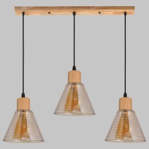 Подвесной светильник Imex MD.5870 MD.5870-3-P-WOOD+BK в Нытве - nytva.ok-mebel.com | фото