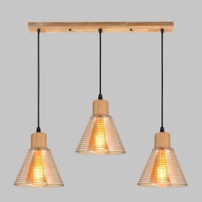 Подвесной светильник Imex MD.5870 MD.5870-3-P-WOOD+BK в Нытве - nytva.ok-mebel.com | фото 2