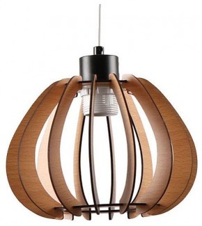 Подвесной светильник Imex MD.9012 MD.9012-1-P-BK+WOOD в Нытве - nytva.ok-mebel.com | фото