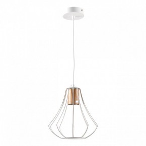 Подвесной светильник Imex MD.9052 MD.9052-1-P-WH+WOOD в Нытве - nytva.ok-mebel.com | фото 2