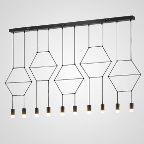 Подвесной светильник Imperiumloft Via Wireflow polyhedral Via01 в Нытве - nytva.ok-mebel.com | фото