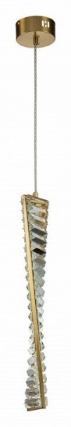 Подвесной светильник Indigo Frizzante 12015/1P Brass в Нытве - nytva.ok-mebel.com | фото 2