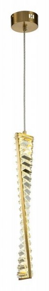 Подвесной светильник Indigo Frizzante 12015/1P Brass в Нытве - nytva.ok-mebel.com | фото 3