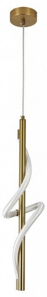 Подвесной светильник Indigo Intreccio 14025/1P Brass в Нытве - nytva.ok-mebel.com | фото 2