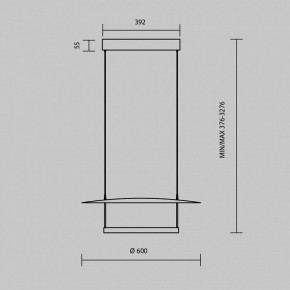 Подвесной светильник Maytoni Ambience MOD280PL-L30B3K1 в Нытве - nytva.ok-mebel.com | фото 4
