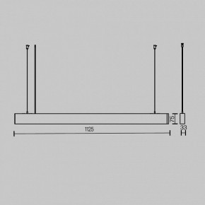 Подвесной светильник Maytoni BASIS P051PL-36W2.7-6K-W в Нытве - nytva.ok-mebel.com | фото 7
