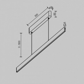 Подвесной светильник Maytoni Ephoria P109PL-36W2.7-6K-BS в Нытве - nytva.ok-mebel.com | фото 2