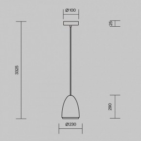 Подвесной светильник Maytoni Pilastro MOD430PL-01CM в Нытве - nytva.ok-mebel.com | фото 5
