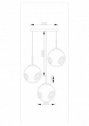 Подвесной светильник Moderli Amo V11524-3P в Нытве - nytva.ok-mebel.com | фото 6