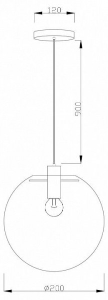 Подвесной светильник Moderli Aurora V11538-1P в Нытве - nytva.ok-mebel.com | фото 3