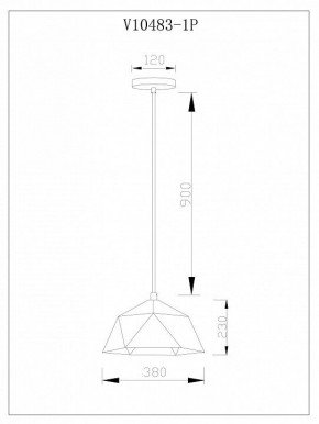 Подвесной светильник Moderli Genoa V11560-1P в Нытве - nytva.ok-mebel.com | фото 5