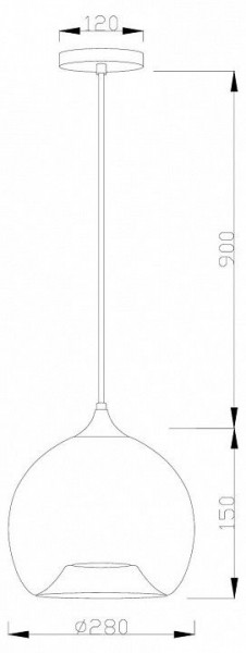 Подвесной светильник Moderli Laura V11529-1P в Нытве - nytva.ok-mebel.com | фото 6