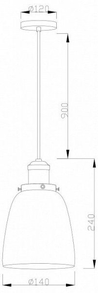 Подвесной светильник Moderli Single V11517-1P в Нытве - nytva.ok-mebel.com | фото 7