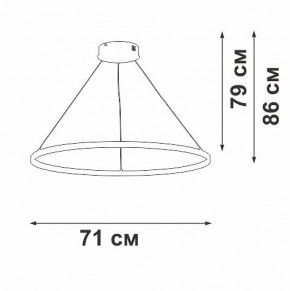 Подвесной светильник Vitaluce V2516 V2516-8/3S в Нытве - nytva.ok-mebel.com | фото 3
