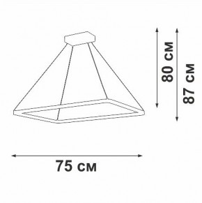 Подвесной светильник Vitaluce V2704 V2704-9/1S в Нытве - nytva.ok-mebel.com | фото 3