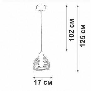 Подвесной светильник Vitaluce V2854 V2854-1/1S в Нытве - nytva.ok-mebel.com | фото 5