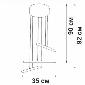 Подвесной светильник Vitaluce V3046 V3046-1/3S в Нытве - nytva.ok-mebel.com | фото 5