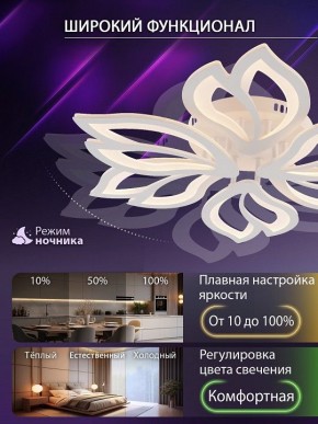 Потолочная люстра Natali Kovaltseva FORTUNA LED LAMPS 81107/6C в Нытве - nytva.ok-mebel.com | фото 6