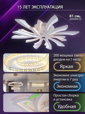 Потолочная люстра Natali Kovaltseva VIO LED LAMPS 81454 в Нытве - nytva.ok-mebel.com | фото 5