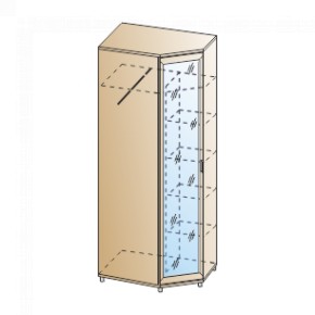 Прихожая Мелисса композиция 10 (Ясень Асахи) в Нытве - nytva.ok-mebel.com | фото 6