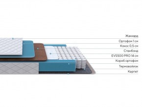PROxSON Матрас FIRST Cocos Flat M (Ткань Синтетический жаккард) 120x200 в Нытве - nytva.ok-mebel.com | фото 3