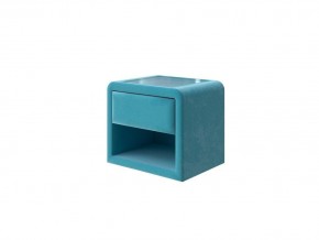 PROxSON Тумба Cube (Ткань: Велюр Shaggy Azure) 52x41 в Нытве - nytva.ok-mebel.com | фото