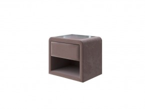 PROxSON Тумба Cube (Ткань: Велюр Shaggy Chocolate) 52x41 в Нытве - nytva.ok-mebel.com | фото