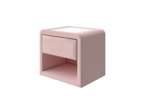PROxSON Тумба Cube (Ткань: Велюр Ultra Розовый мусс) 52x41 в Нытве - nytva.ok-mebel.com | фото