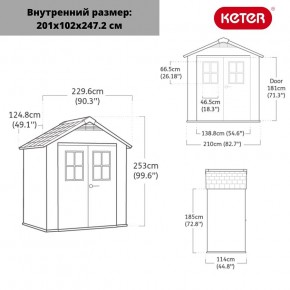 Сарай Окланд 754 (OAKLAND 754) в Нытве - nytva.ok-mebel.com | фото 2