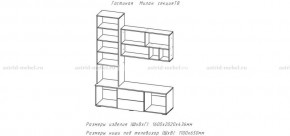 МИЛАН-1 Секция ТВ (ЦРК.МЛН.01 секция ТВ) в Нытве - nytva.ok-mebel.com | фото 2