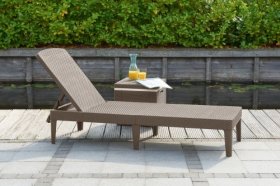 Шезлонг Джайпур (Jaipur Sun lounger) капучино в Нытве - nytva.ok-mebel.com | фото 2