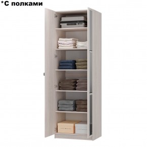 Шкаф 2-х створчатый Зарина ШК-01 (ясень белый) в Нытве - nytva.ok-mebel.com | фото 3