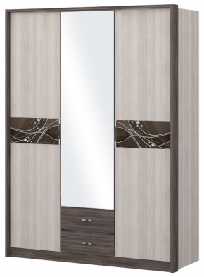 Шкаф 3-х дверный с зеркалом Шк68.2 МС Николь в Нытве - nytva.ok-mebel.com | фото