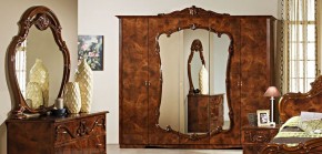 Шкаф 5-и дверный с зеркалами (20.145) Тициана (орех) в Нытве - nytva.ok-mebel.com | фото 2