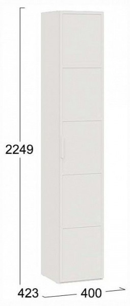 Шкаф для белья Стелла Исп.2 в Нытве - nytva.ok-mebel.com | фото 4