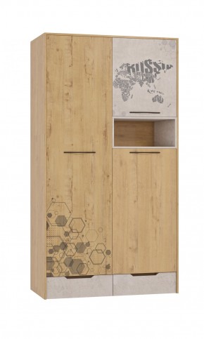 Шкаф для одежды 3 двери и 2 ящика Шк134.0 ДС Стэнфорд в Нытве - nytva.ok-mebel.com | фото