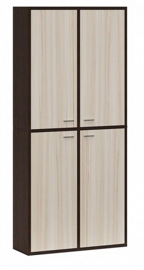 Шкаф книжный Домино СУ(ш2в2)+4ФГ в Нытве - nytva.ok-mebel.com | фото