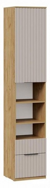 Шкаф комбинированный Хилтон Исп. 2 в Нытве - nytva.ok-mebel.com | фото 2