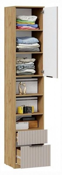 Шкаф комбинированный Хилтон Исп. 2 в Нытве - nytva.ok-mebel.com | фото 3