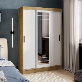 Шкаф-купе Тео ШКК-02 (крафт/белый) в Нытве - nytva.ok-mebel.com | фото
