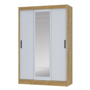 Шкаф-купе Тео ШКК-02 (крафт/белый) в Нытве - nytva.ok-mebel.com | фото 2