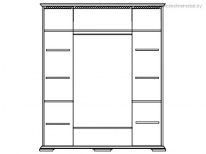 Шкаф Лика (ММ 137-01/04Б) без зеркал в Нытве - nytva.ok-mebel.com | фото 2