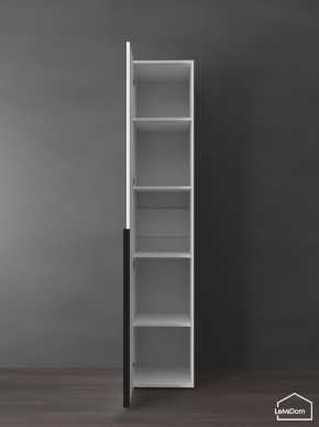 Шкаф Linnea MHR-1-2 2050х400х510 (Белый-М 11.1.2) в Нытве - nytva.ok-mebel.com | фото 4